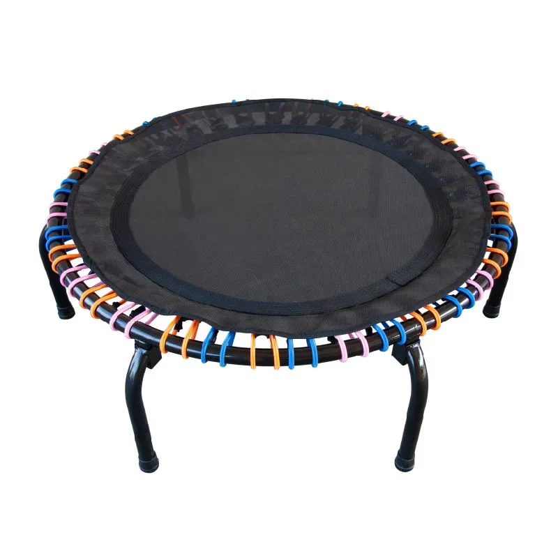 Durable Indoor/Outdoor PVC Fitness Rebounder Trampoline - Foldable & Safe for Home Use (Weight Loss)
