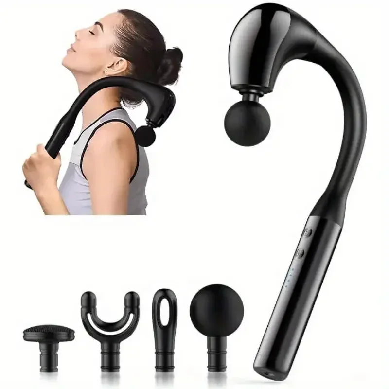 Electric Smart Body Vibrator Massager - Deep Tissue Percussion Gun for Shoulder, Back & Leg