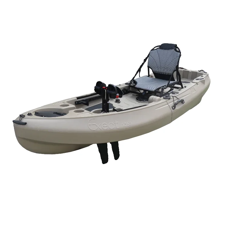 Folding Pedal Fishing Kayak - 8FT Modular Single Person Kayak (CE Certified)