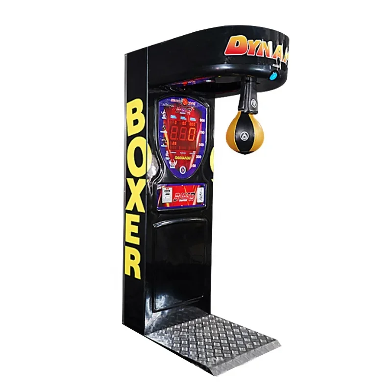 Electronic Music Boxing Game Machine: Coin Operated Arcade Game with Training and Competition Modes