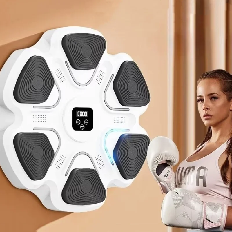 Electronic Reaction Target Boxing Training Machine for Adults & Kids - Decompression Sports Equipment