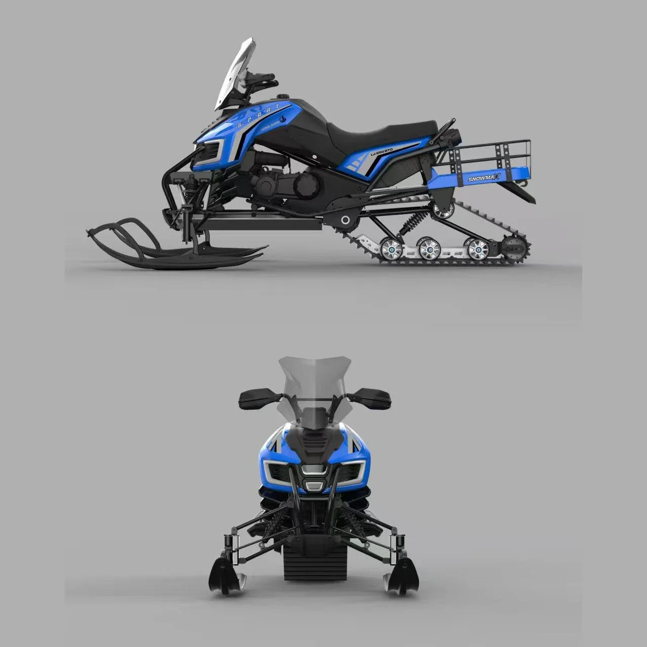 Snow Wolf XL230 Snowmobile Track Ski Resort Off-Road Motorcycle