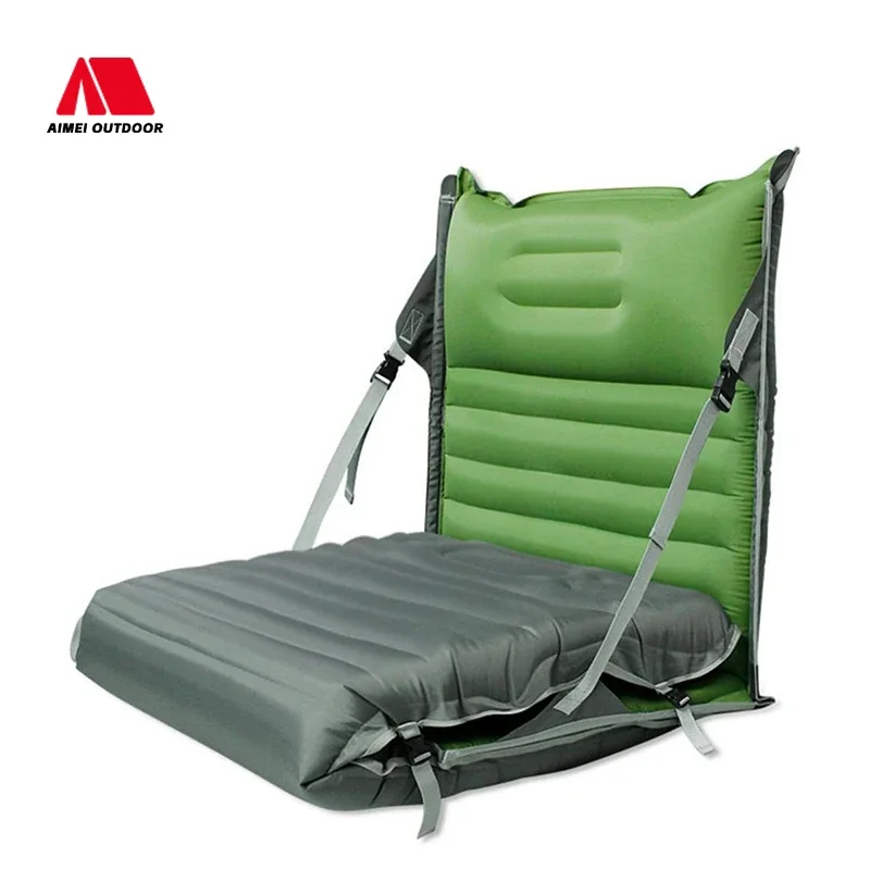 Heavy-Duty Inflatable Air Sleeping Pad for Travel, Hiking & Picnics