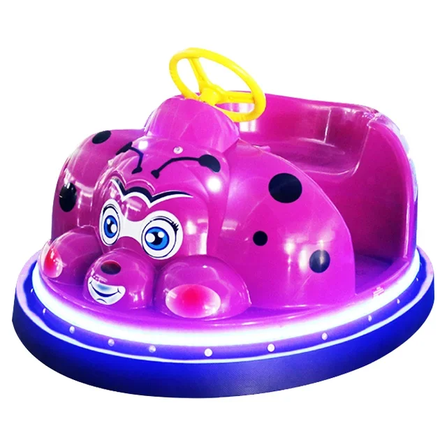 Electric UFO Bumper Cars With Lights and Music - Reinforced Plastic - For Kids & Adults - Playground Fun