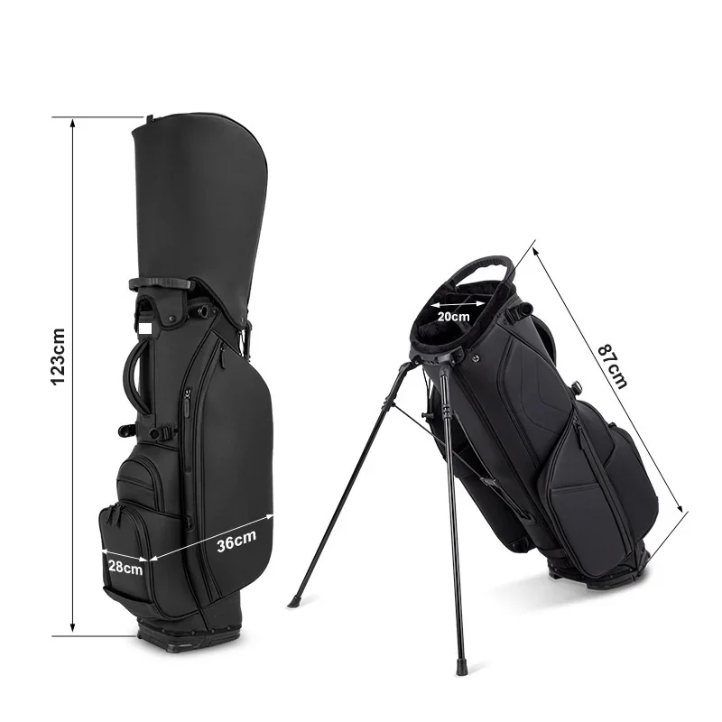 Lightweight Golf Bag Backpack: Men's & Women's, Waterproof Polyester, Rack Sport with Zipper