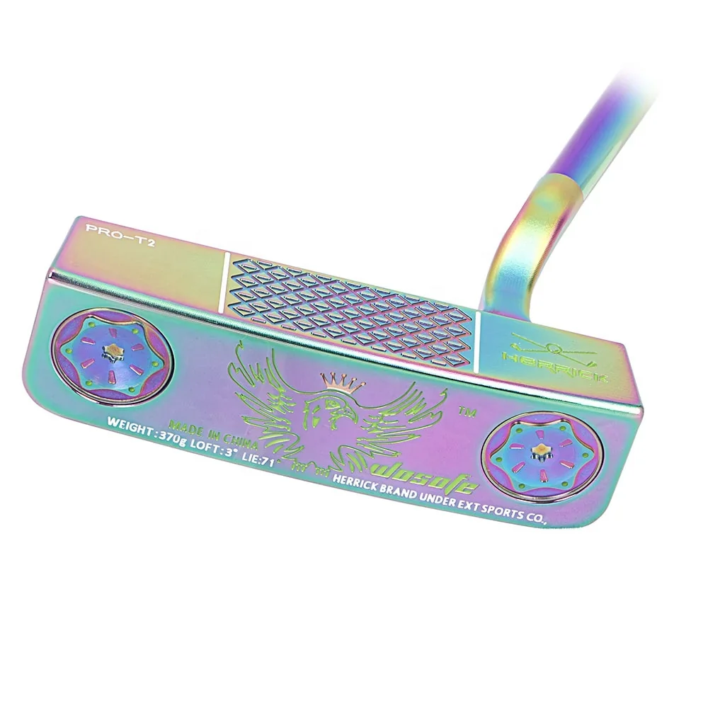 Custom Logo Professional CNC Steel Forged & Milled Putter Head - Right-Handed - Golf Club