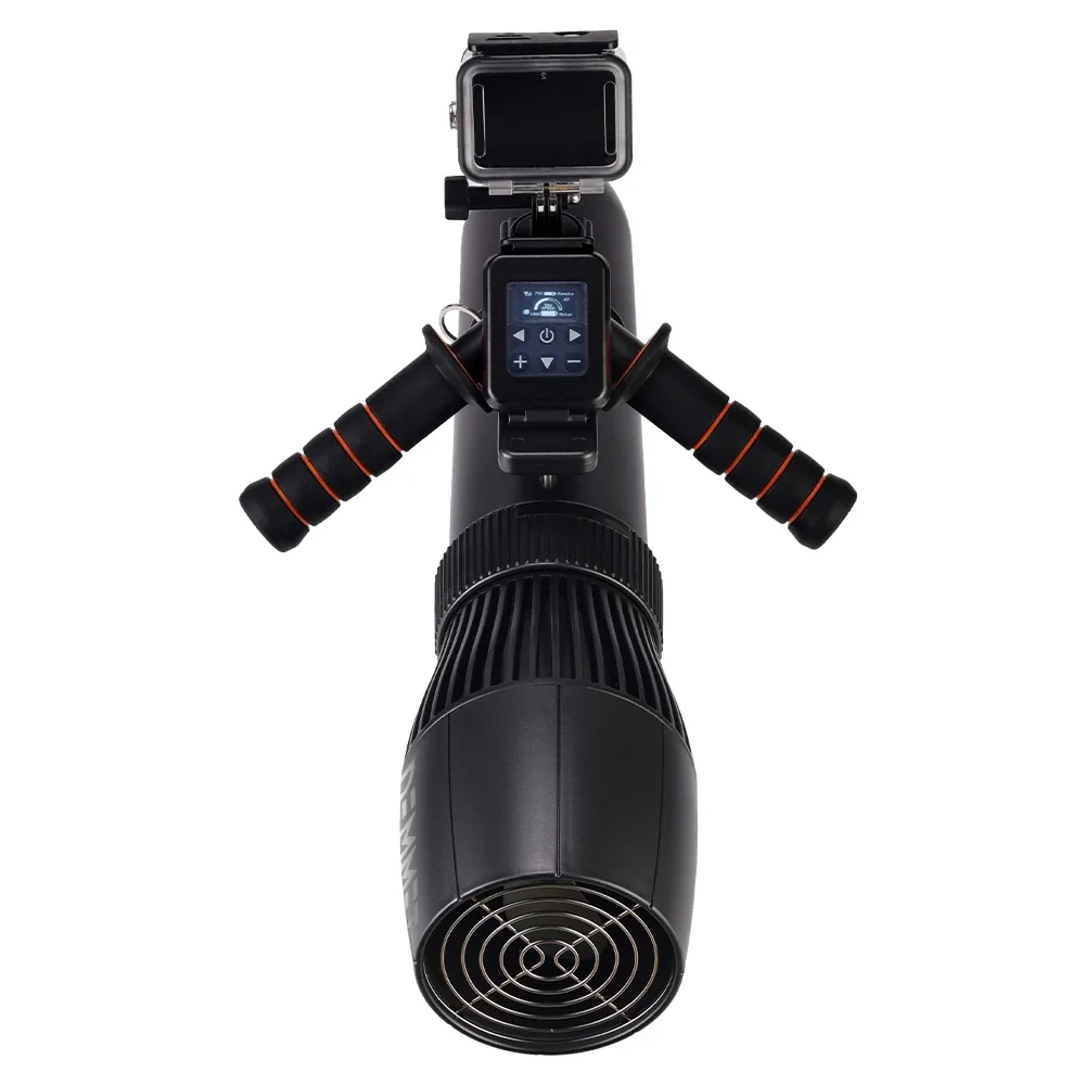 Remote Control Submersible Electric Thruster for Freediving, Surfing & Snorkeling (SUP) - 3-9km/h