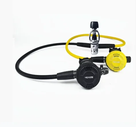 Level 1 & 2 Scuba Regulator System with 5-Hole Decompression Valve