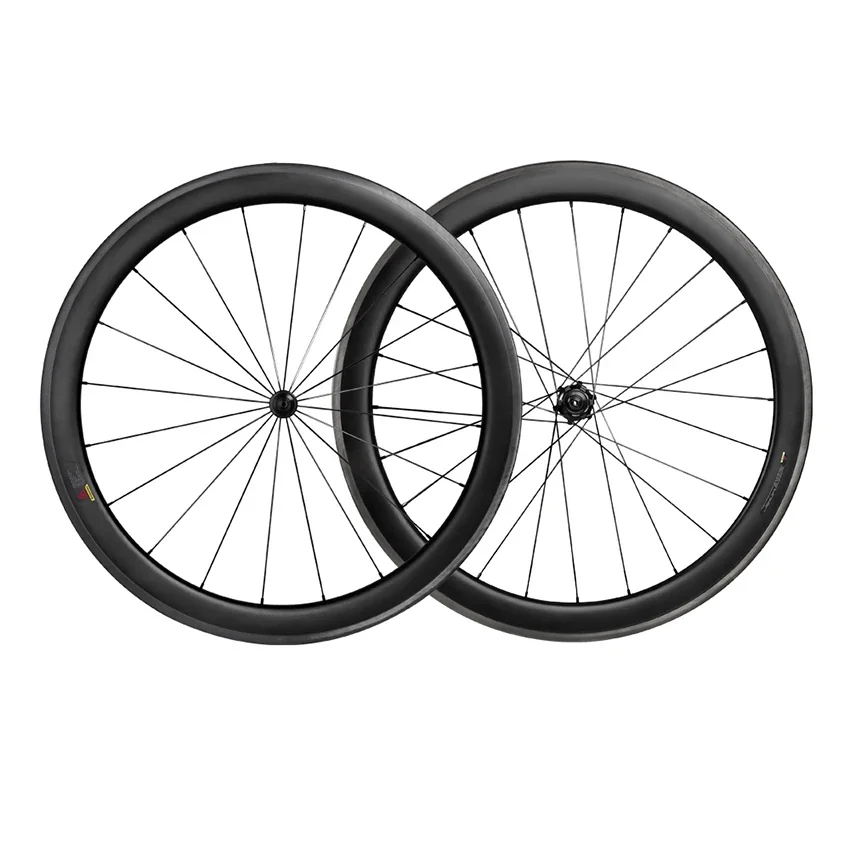 Customized OEM Carbon Rim Road Bike Race Wheels - V Brake / Disc Brake, 700c