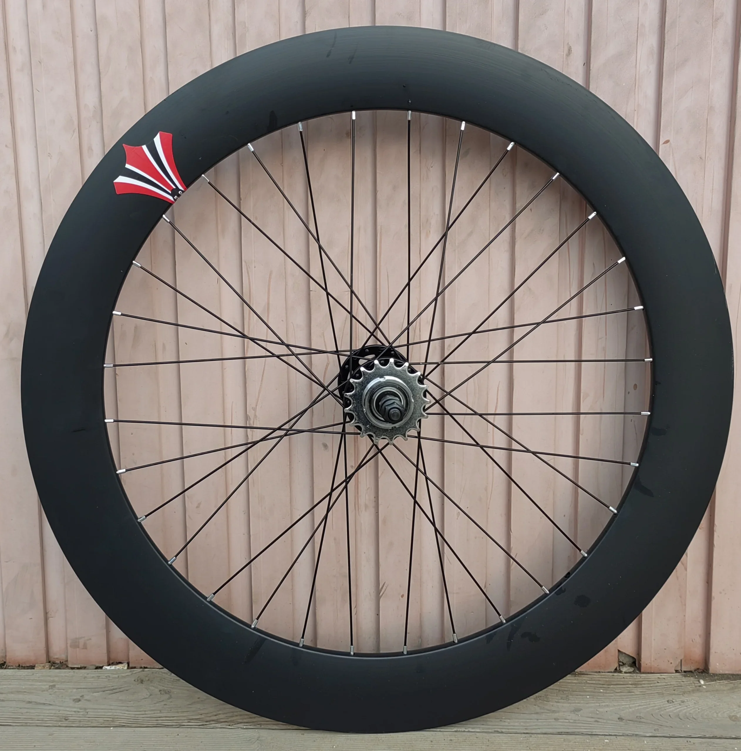 26 Inch 70mm Bicycle Wheels - Aluminum Alloy Rims with Disc Brakes (Carbon & Steel) Front and Rear Set