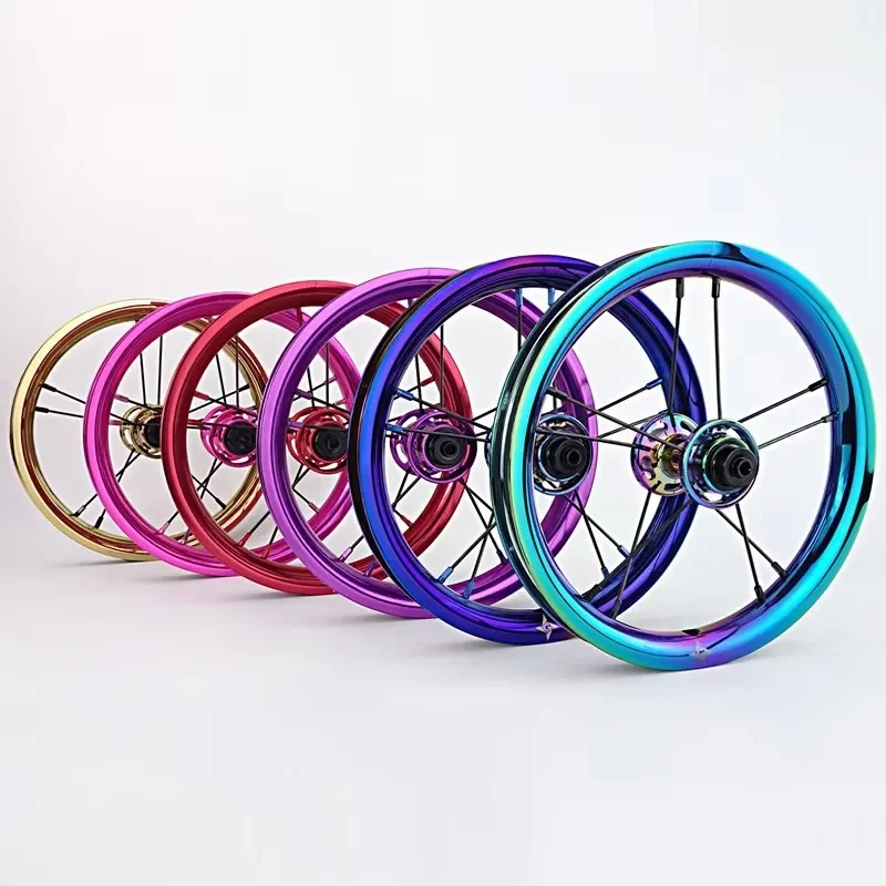 GIPSY G-SIX 12 Inch Double Wall Pinned Kids Bike Wheelset Balance Bike Wheels